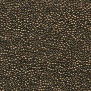 Miyuki Rocailles Beads 1,5mm 2006 matt metallic Bronze 11gr